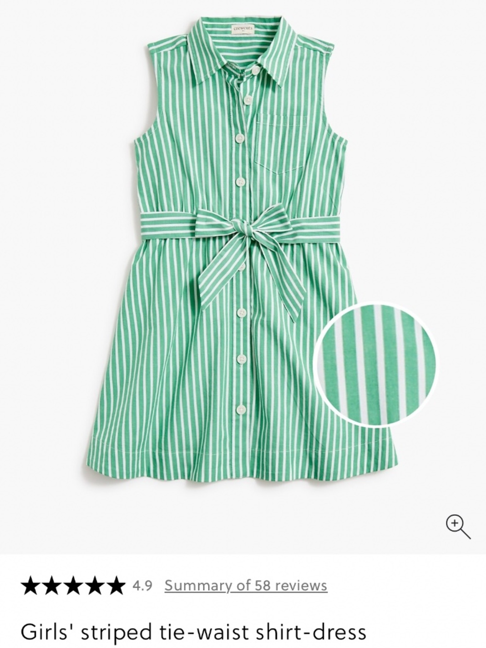 Jcrew Girl Dress Size 7